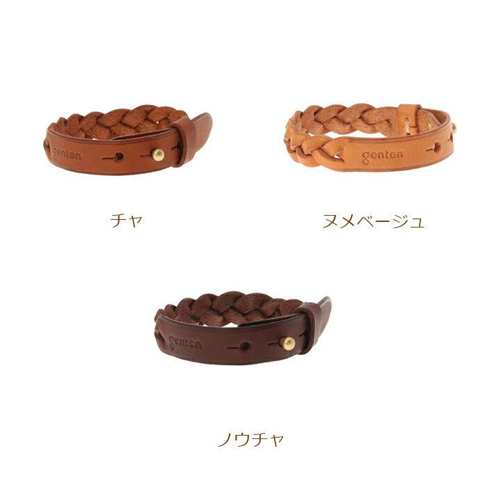 genten ゲンテン レザーブレスレット 40821 革小物 本革 genten ゲンテン レザーブレスレット 40821 革小物 本革