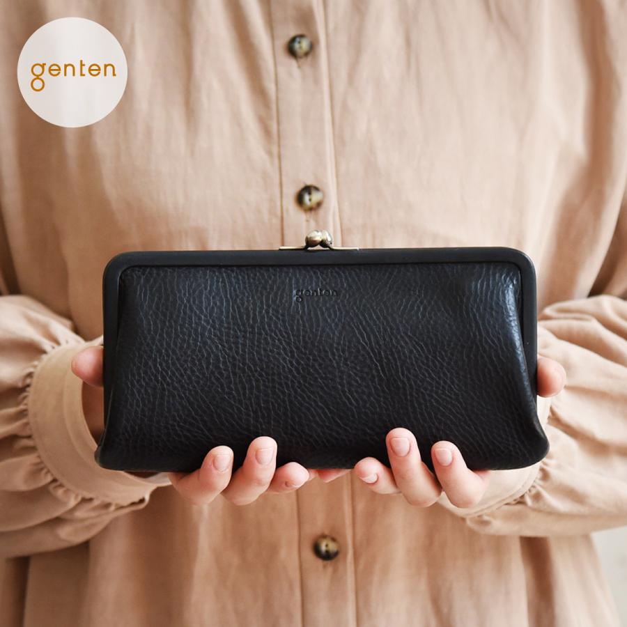 genten ゲンテン トスカ 口金長財布 44193 (40549) イタリアンレザー 