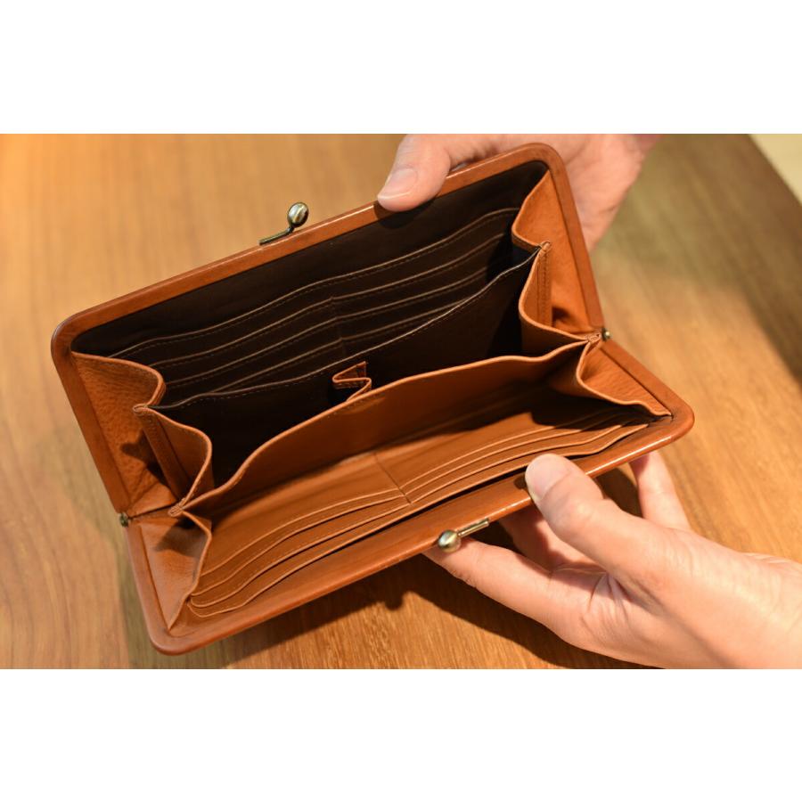 genten ゲンテン トスカ 口金長財布 44193 (40549) イタリアンレザー 