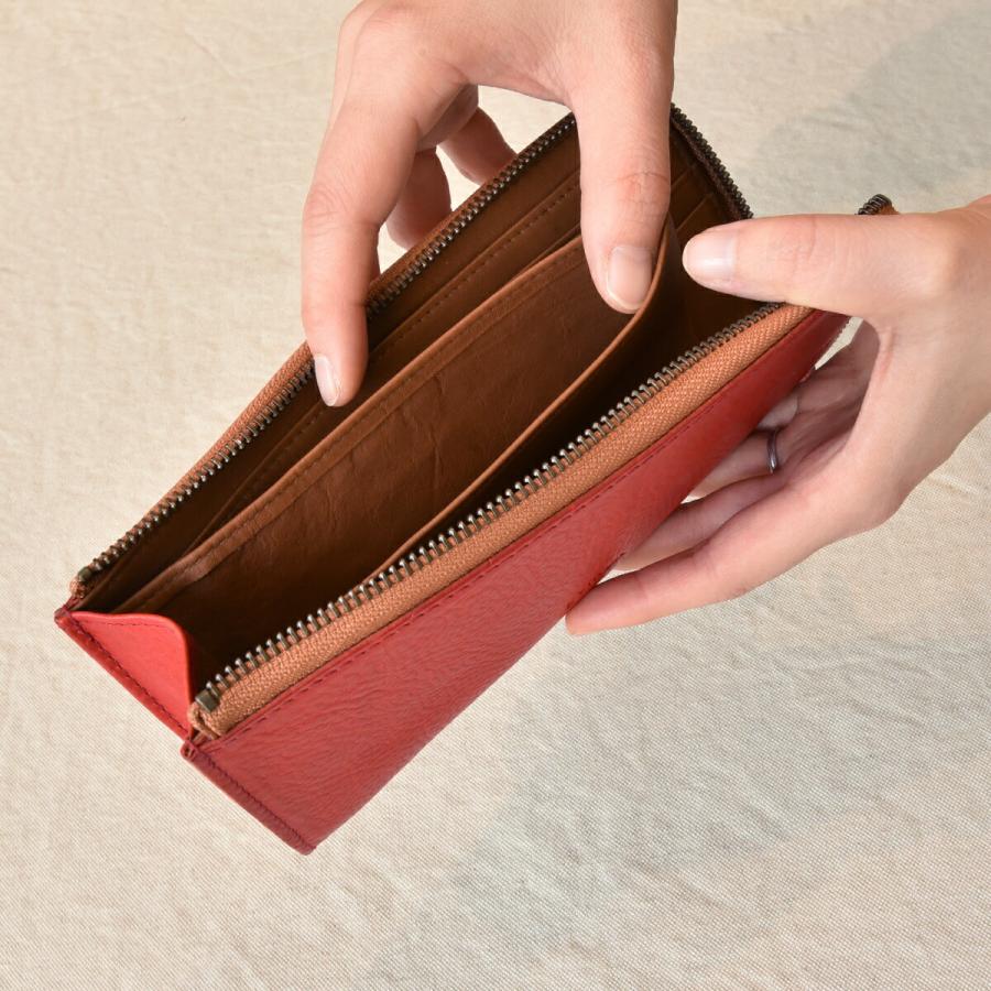 genten（ゲンテン） トスカ Lファスナー長財布 44194 本革 長財布