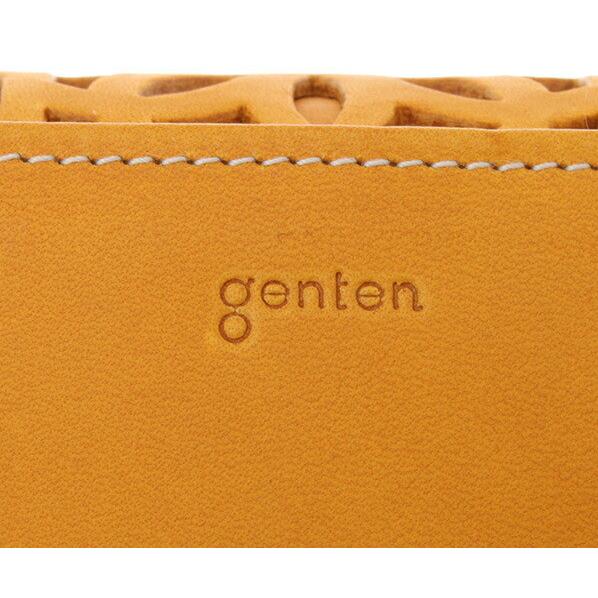 genten ゲンテン カットワーク フラップ長財布 44249 (40615) 本 genten ゲンテン カットワーク フラップ長財布 44249 (40615) 本
