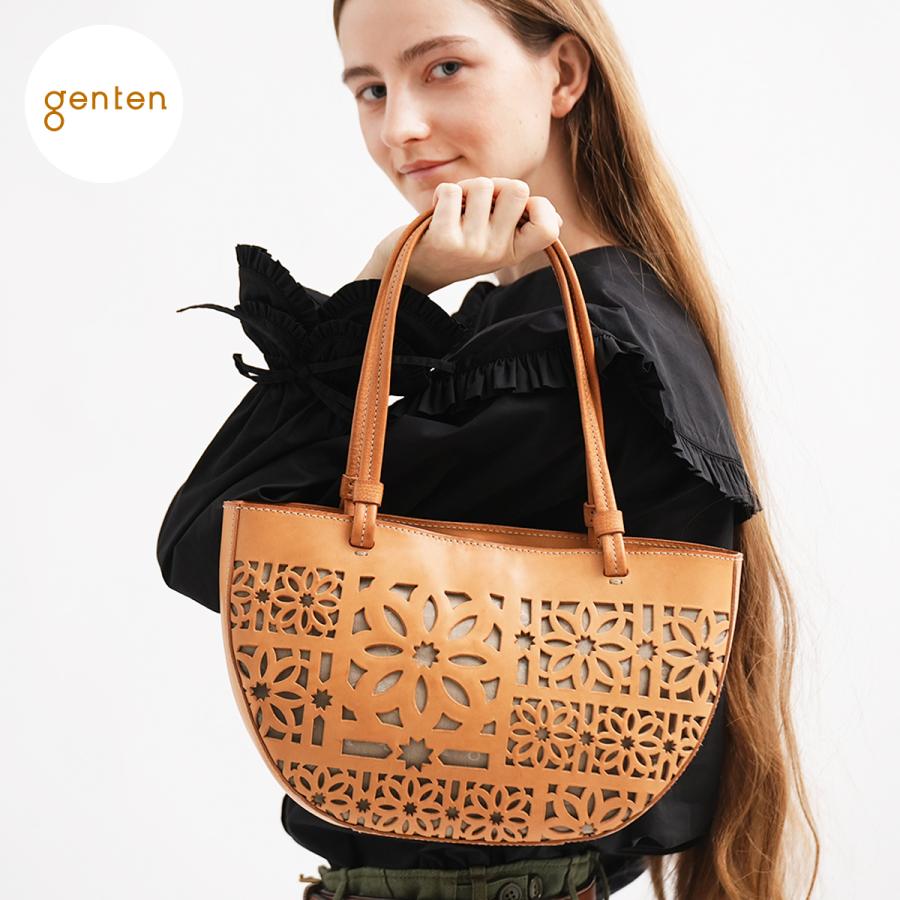 genten 【ゲンテン公式】 44585 ゲンテン セイルカットワーク トート  