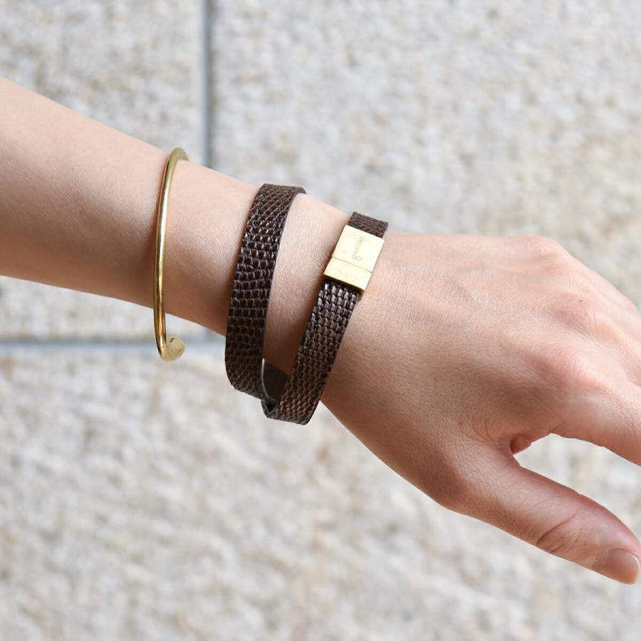 genten（ゲンテン） genten 48854 レザーアクセサリー ブレスレット 本