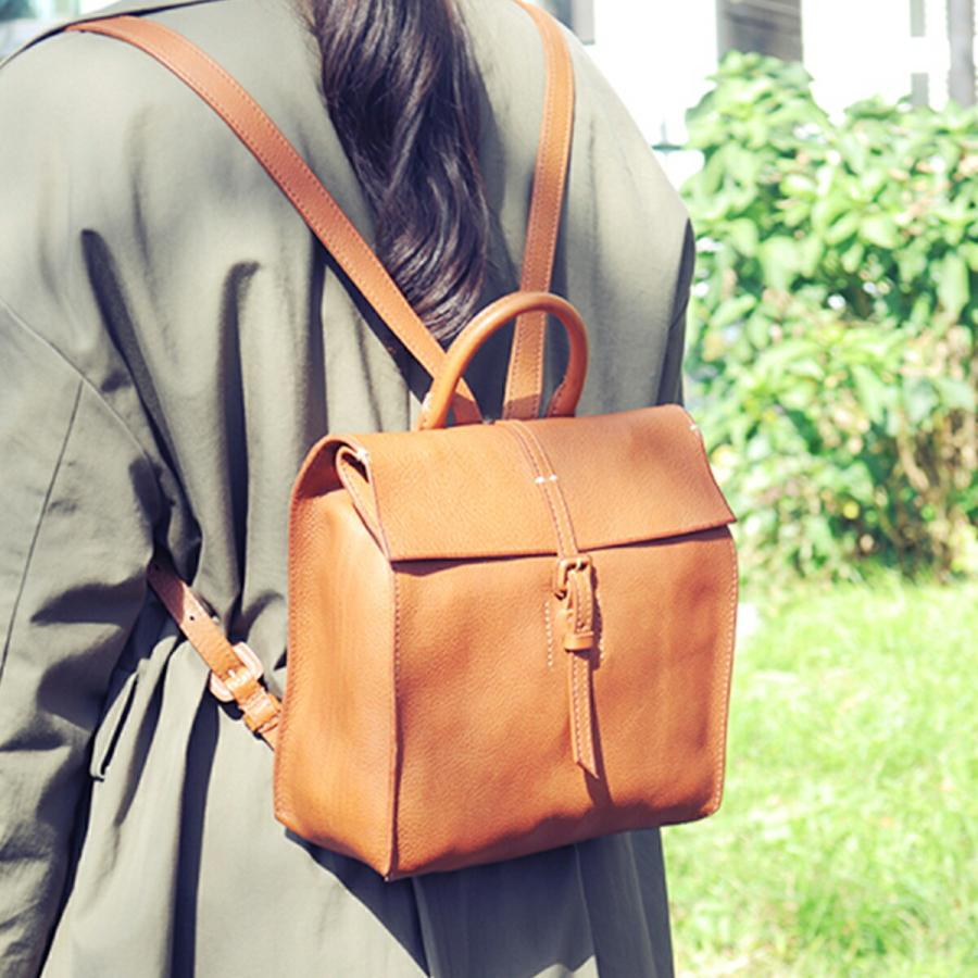 genten ゲンテン トスカトレ リュック 49355 本革 リュックサック  