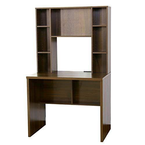 激安特価 Doris デスク パソコンデスク 机 収納 棚 足元収納 コンセント付き 幅90 ウォルナット アルク90cm 送料込 Theculturewire Com