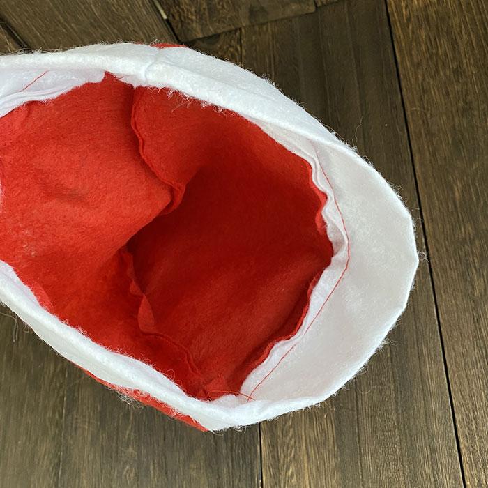 サンタ 帽子 サンタクロース 大人用 子供用 パーティ 三角 サンタ