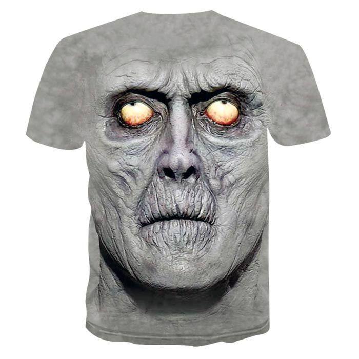 怖いTシャツ ホラー ストーンゴースト ハロウィン 気持ち悪い 不気味 