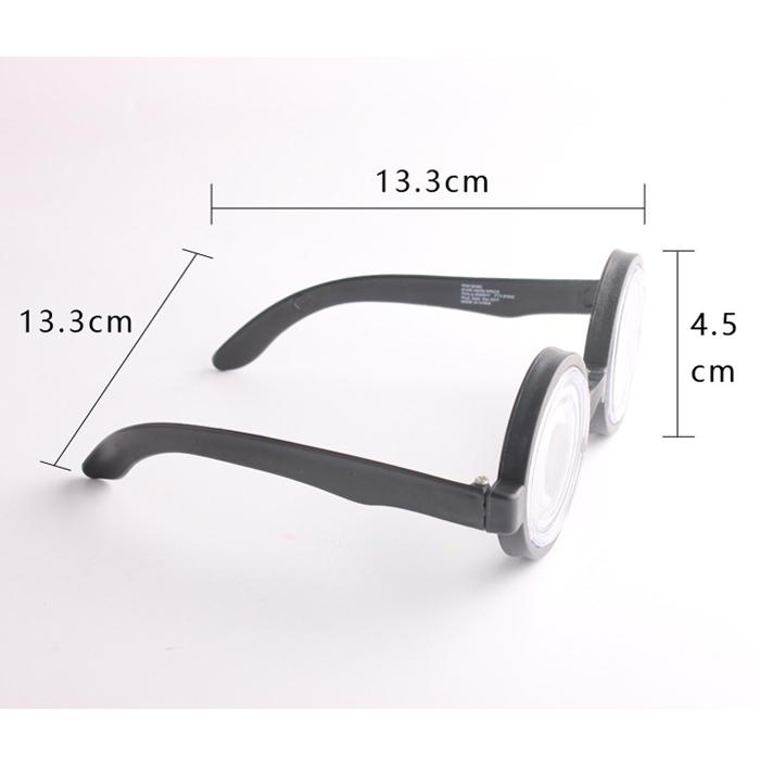 メガネ ねがね ビン底 ビン底めがね 眼鏡 加藤茶 牛乳瓶の底 コスプレ