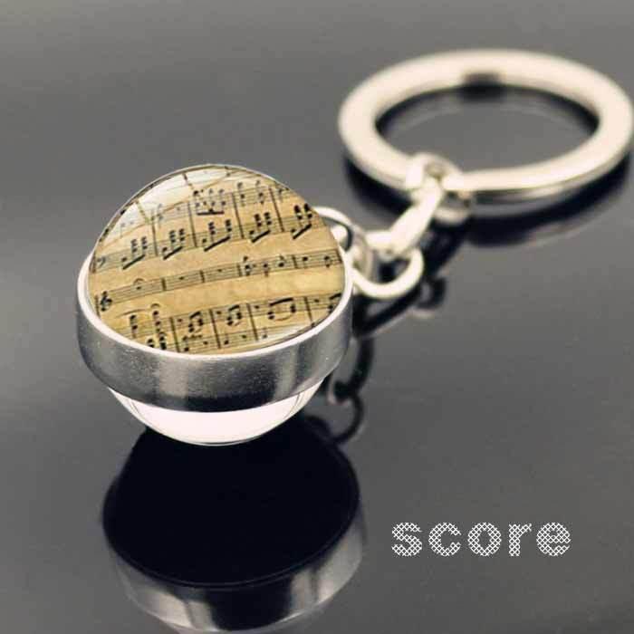 キーホルダー キーボード ピアノ ギター トランペット アルトサックス