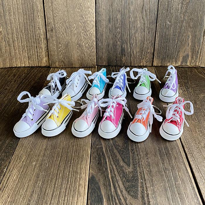 スニーカー キーホルダー 全12色 おしゃれ かわいい カラフル 在庫処分