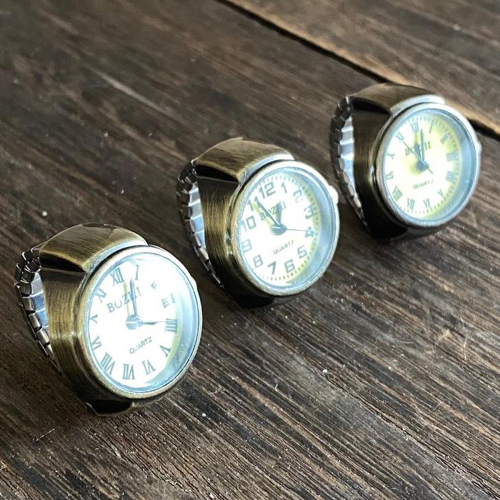 時計 リングウォッチ 指時計 指輪 指輪型 指 アンティーク おしゃれ