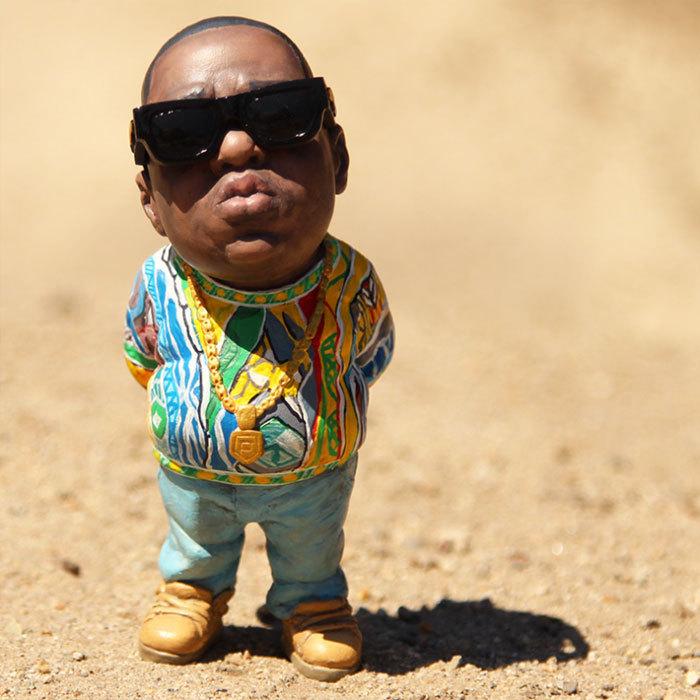 黒人 置物 二人 インテリア ALL EYEZ ON ME 男 おじさん オーナメント