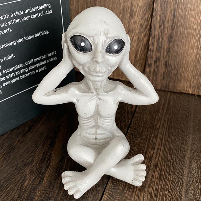 宇宙人 置物 インテリア そんなの見たくない 言いたくない 聞きたく