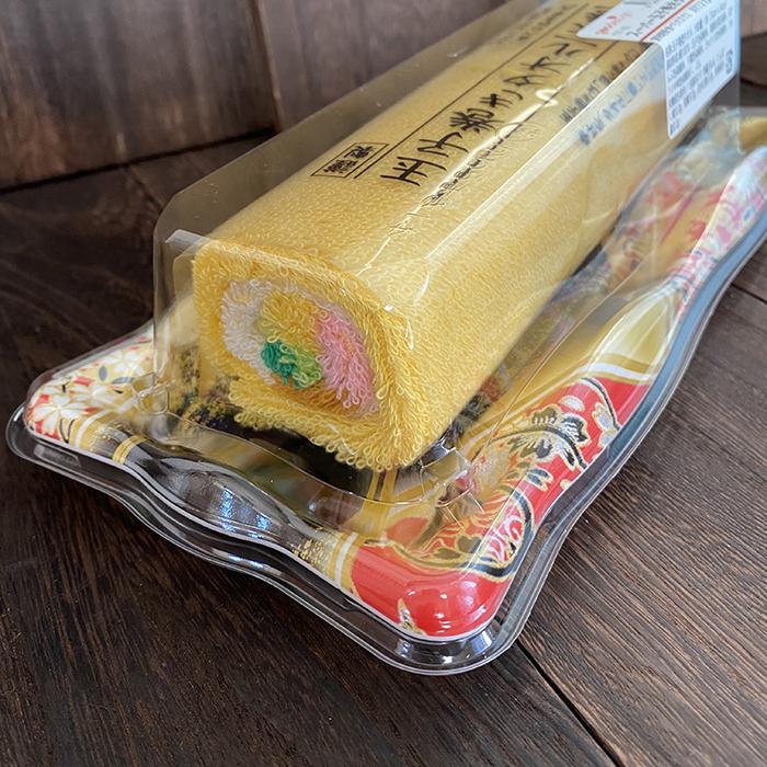 のり巻き 太巻 タオル 海苔巻き 恵方巻 スーパー スーパーケース付き
