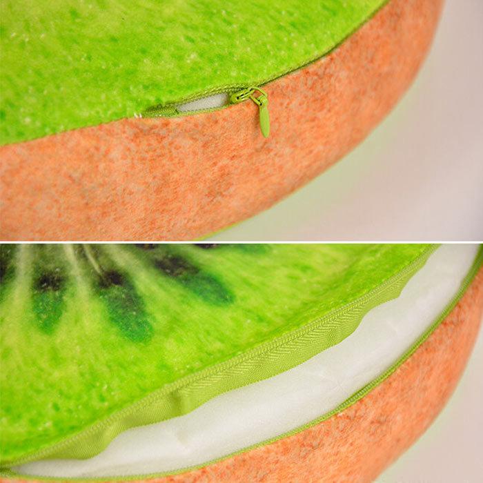 クッション フルーツクッション 半月切り 枕 インテリア 雑貨 快眠