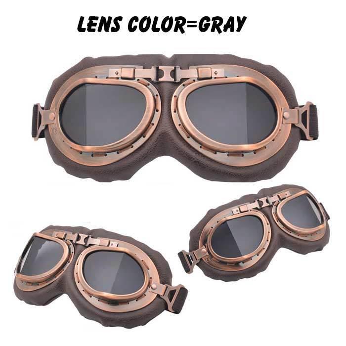 紅 豚 ゴーグル バイク ジブリパーク オートバイ ヴィンテージゴーグル ヘルメット 角型 ブラウン |  | 16