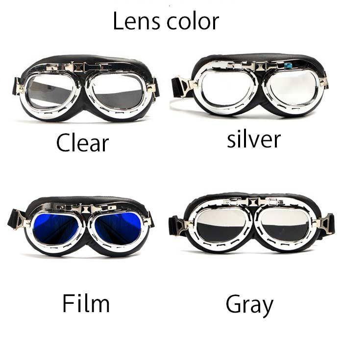 紅 豚 ゴーグル バイク オートバイ ヴィンテージゴーグル ヘルメット  ジブリパーク シルバー |  | 07