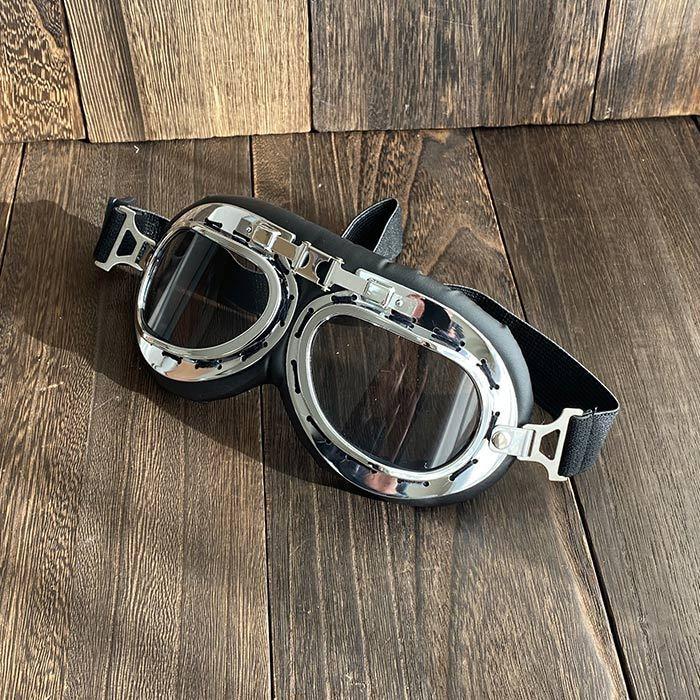 紅 豚 ゴーグル バイク オートバイ ヴィンテージゴーグル ヘルメット  ジブリパーク シルバー |  | 11