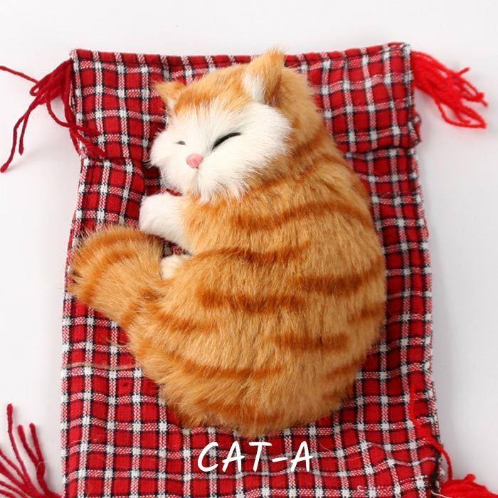 猫 ぬいぐるみ お昼寝 かわいい 座布団 居眠り : ジェントルブリーズ