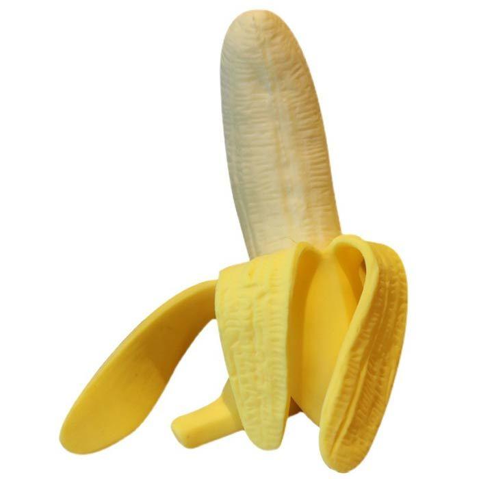 バナナ ストレス解消 スクイーズ おもちゃ 握る グッズ 饅頭 ストレス