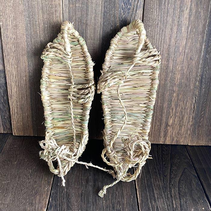 わらじ 草鞋 ぞうり わら 藁草履 和風 コスプレ 撮影 小物 時代