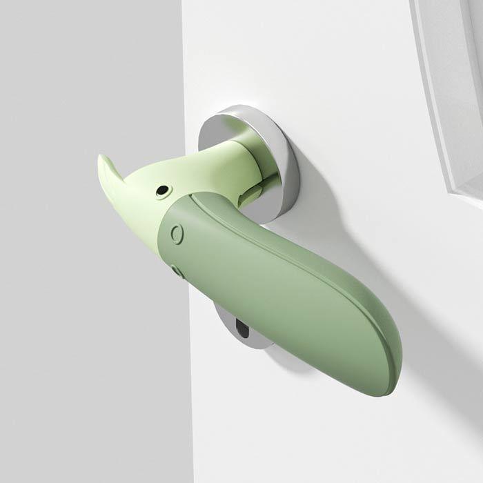 ドアノブカバー ドアノブ かわいい ペリカン グリップ おしゃれ ドア 子供 衝突 安全 柔軟 滑らない Gb ジェントルブリーズ 通販 Yahoo ショッピング