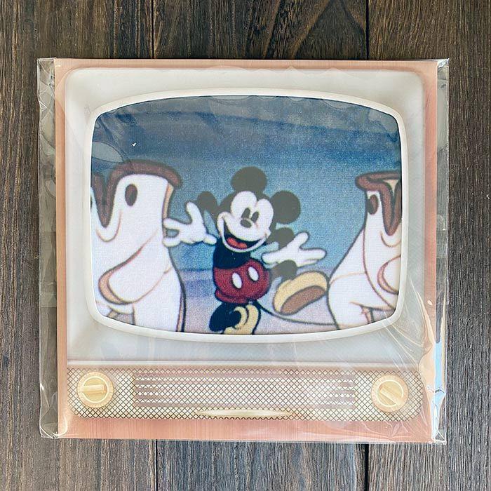 ミッキーマウス ハンカチタオル ハンドタオル ダンステレビ ミラー