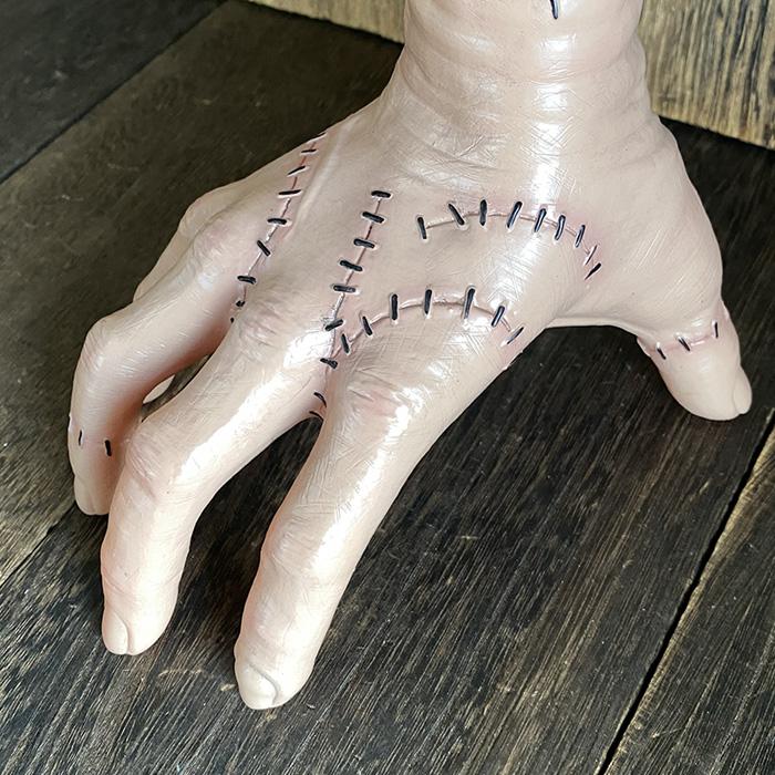 ホラー映画 ウェンズデー フィギュア 手 ペン立て 植木鉢 アダムス