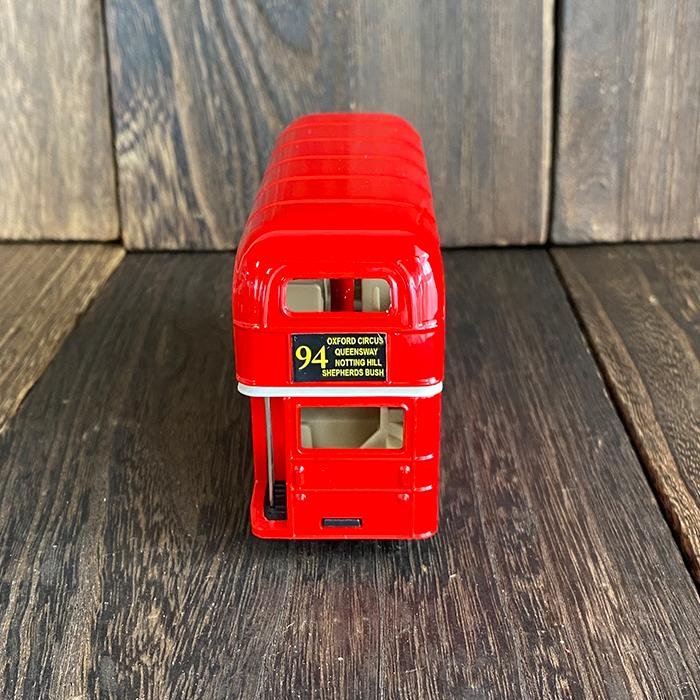 ロンドンバス ミニカー 走る 置物 プルバック式 2階建て ロンドンバス ミニカー 走る 置物 プルバック式 2階建て