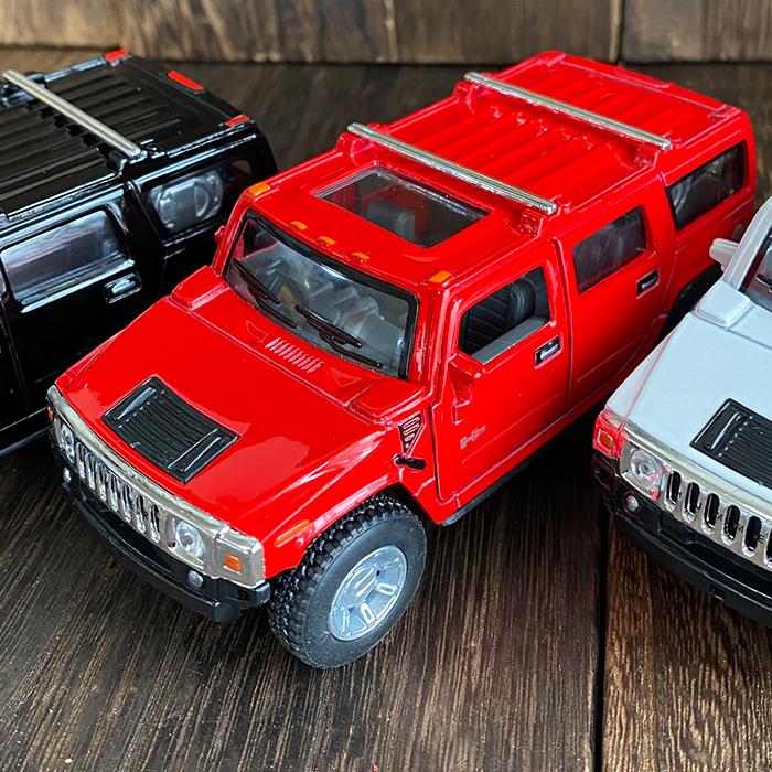 ハマー ミニカー 2008 1/40 H2SUV プルバック式 イエロー ハマー ミニカー 2008 1/40 H2SUV プルバック式 イエロー