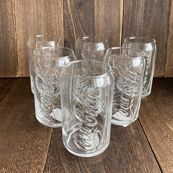 コカコーラ コップ グラス ロゴ入り アデリア カンガタグラス 日本製 6