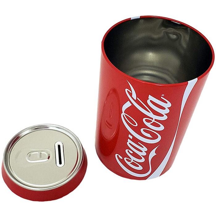 コカコーラ 貯金箱 ブリキ缶 バンク インテリア 置物 おしゃれ