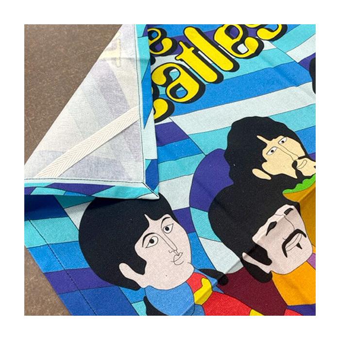 ビートルズ タオル ディッシュタオル アビーロード イエローサブ