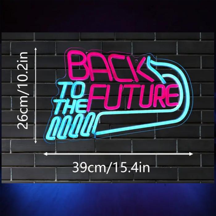 BACK TO THE FUTURE バックトゥザフューチャー ネオン ライト BACK TO THE FUTURE バックトゥザフューチャー ネオン ライト