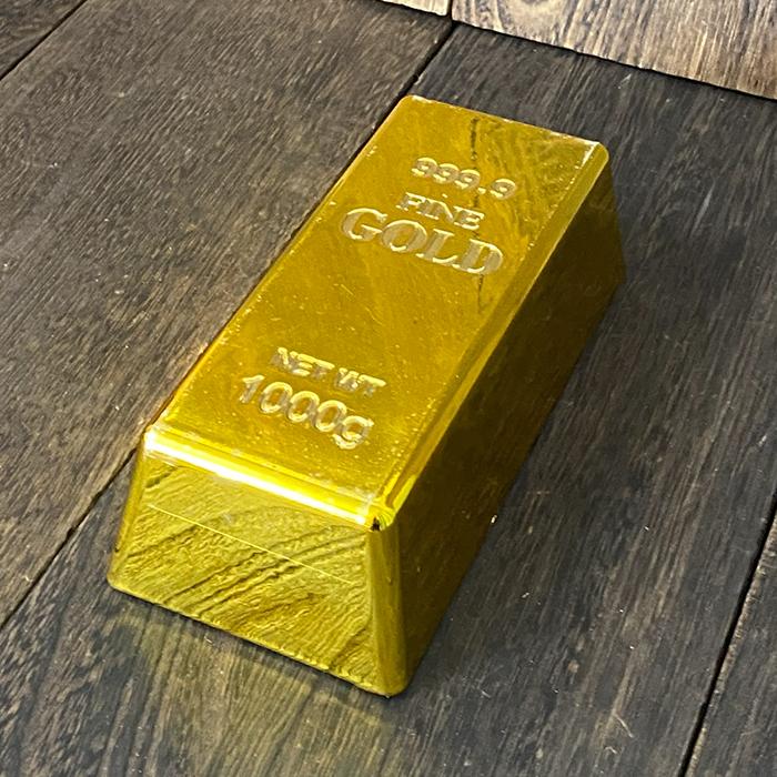 金 ゴールド 金の延べ棒 金塊 レプリカ フィギュア ゴールドバー