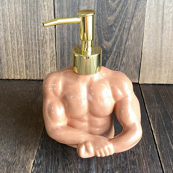 筋肉ソープディスペンサー ボディービル マッチョ ソープ