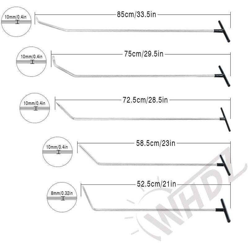 自動車用品 WHDZ 車 デントリペア ツール セット PDR 車の凹修復の工具セット 凹み直し バキュームリフター デント 押し出し工具｜gentlemanlyfactory｜06
