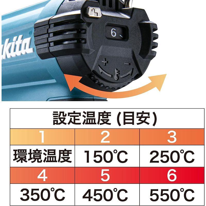 電動工具 マキタ(Makita) ヒートガン 18Ｖ バッテリ・充電器別売・ケース付 HG181DZK｜gentlemanlyfactory｜02