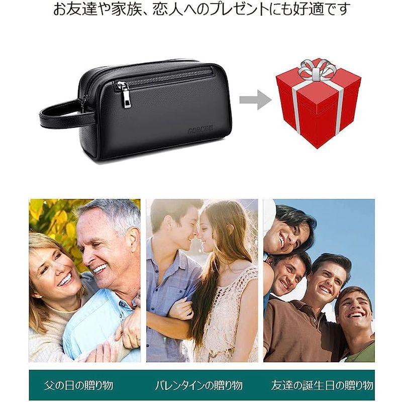 バッグ Whatna 革2way ミニセカンド メンズ 手提げバッグ クラッチ バッグ小さ カード4 枚収納可 小銭入れ 札入れ ボックス型｜gentlemanlyfactory｜04