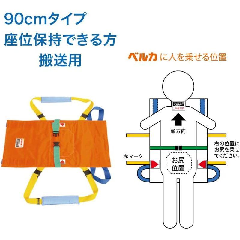 担架 風呂入浴用 ベルカ担架 HB-90 (52×90cm) ヘルスケア用品 松岡 日本縫製｜gentlemanlyfactory｜06