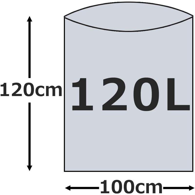 ごみ袋 120L 100枚 半透明 ポリ袋 ボックスタイプ 0.02mm厚 Bedwin Mart｜gentlemanlyfactory｜05