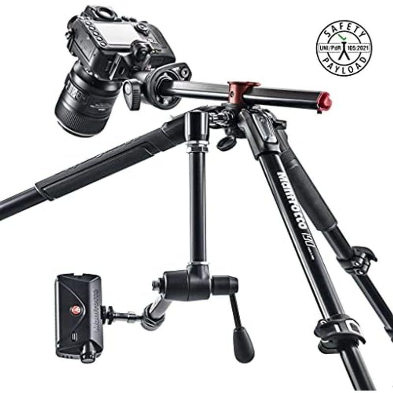 カメラ用三脚 カーボン カメラ三脚 Manfrotto プロ三脚 190シリーズ 4段 MT190CXPRO4｜gentlemanlyfactory｜04