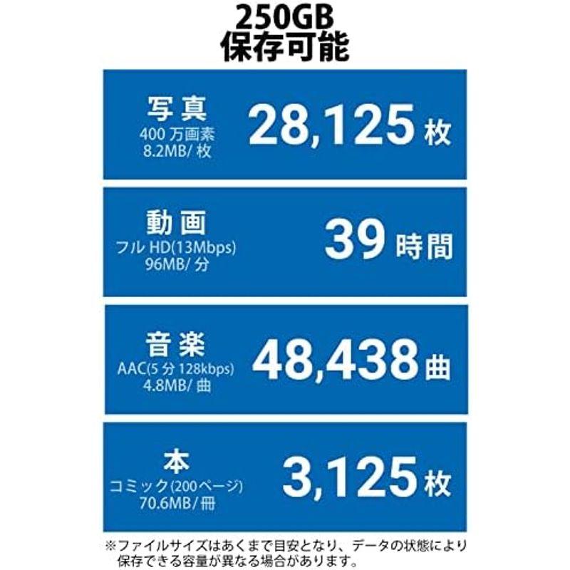 エレコム SSD 外付け 1TB USB3.2(Gen2) 読込速度500MB/秒 アルミ筐体 スライド式 キャップレス PS5/PS4/テ｜gentlemanlyfactory｜04