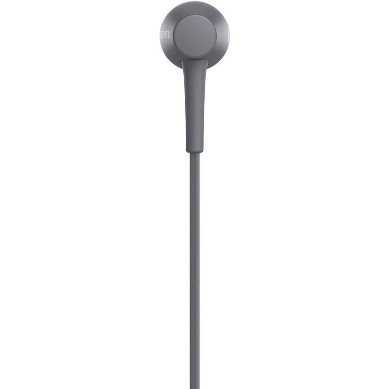 ソニー イヤホン h.ear in 2 IER-H500A : ハイレゾ対応 カナル型 リモコン・マイク付き 2017年モデル グレイッシュ イヤホン ear in IER H500A ハイレゾ対応 カナル型 リモコン マイク付き 2017年モデル グレイッシュ