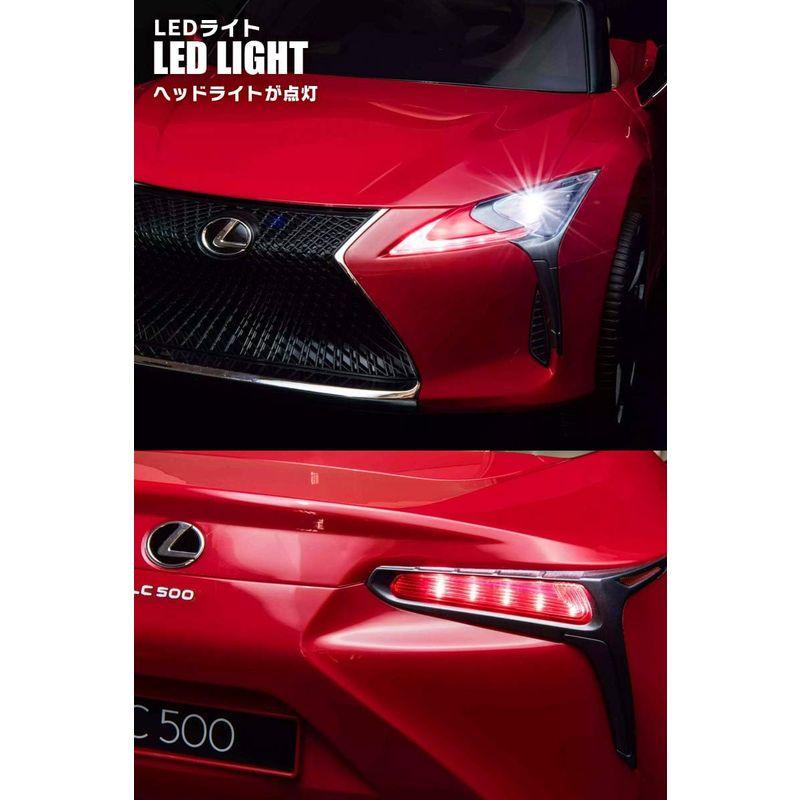 電動乗用カー  レクサス LC500 おもちゃ LC500 LEXUS 電動