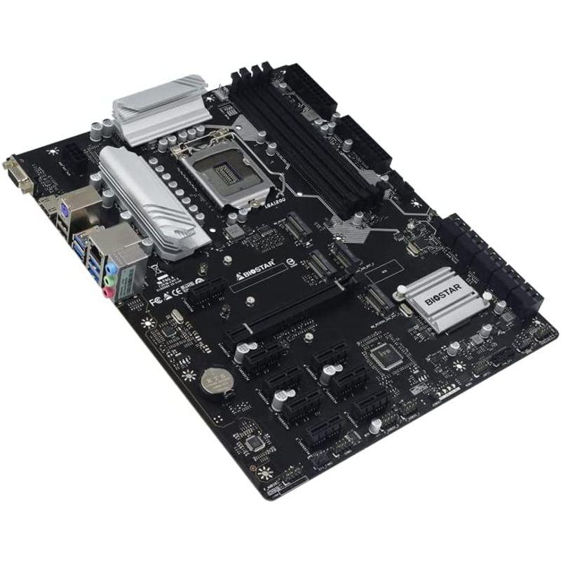 BIOSTAR Z590チップセット採用 PCIe 9スロット搭載 マイニング向けマザーボード TZ590-BTC DUO PCIe Z590チップセット採用 9スロット搭載 マイニング向けマザーボード TZ590 BTC DUO