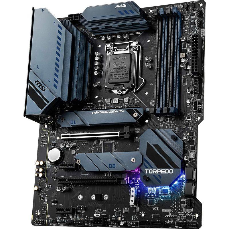 MSI MAG Z590 TORPEDO マザーボード ATX 第10・11世代CPU対応 Intel Z590チップセット搭載 MB524 MAG Z590 TORPEDO マザーボード ATX 第10 11世代CPU対応 Intel Z590チップセット搭載 MB524