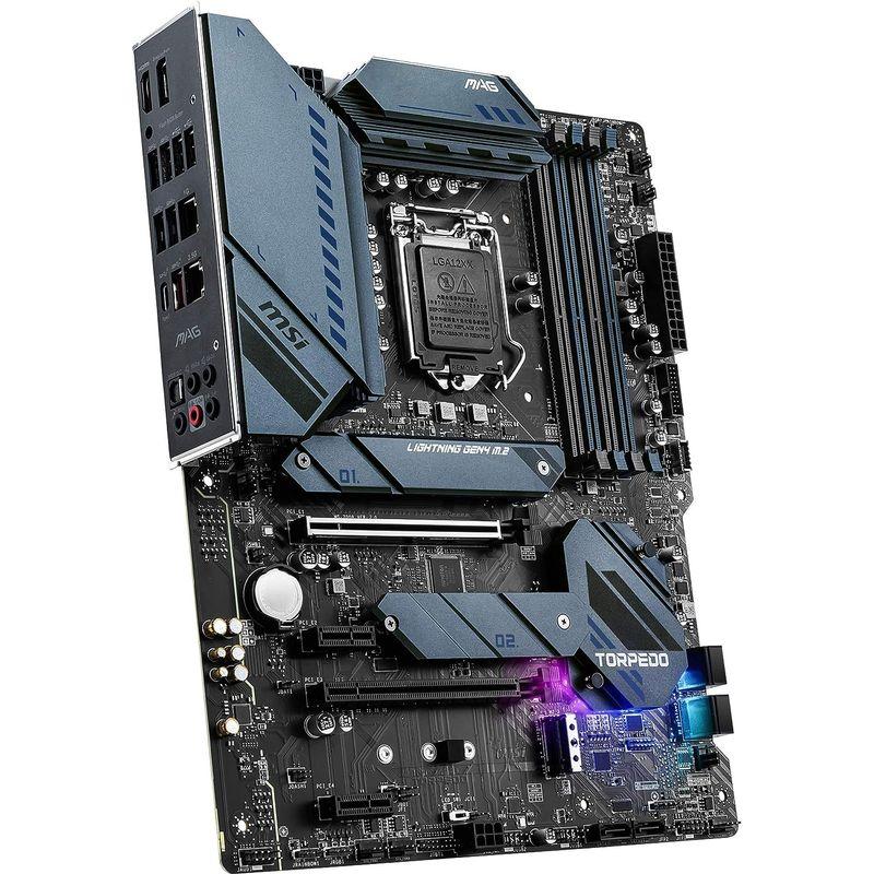 MSI MAG Z590 TORPEDO マザーボード ATX 第10・11世代CPU対応 Intel Z590チップセット搭載 MB524 MAG Z590 TORPEDO マザーボード ATX 第10 11世代CPU対応 Intel Z590チップセット搭載 MB524