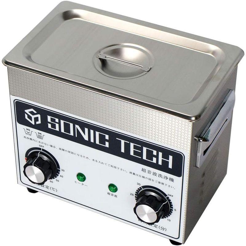 ソニックテック 超音波洗浄機 卓上型 機械制御 超音波洗浄器