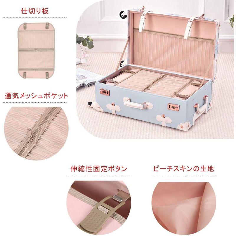 ユーニットラベル かわいい キャリーケース 可愛い トランク ケース 静音四輪 復古主義 キャリーバッグ 手作り S型 スーツケース 機内持 かわいい キャリーケース 可愛い トランク ケース 静音四輪 復古主義 キャリーバッグ 手作り S型 スーツケース 機内持